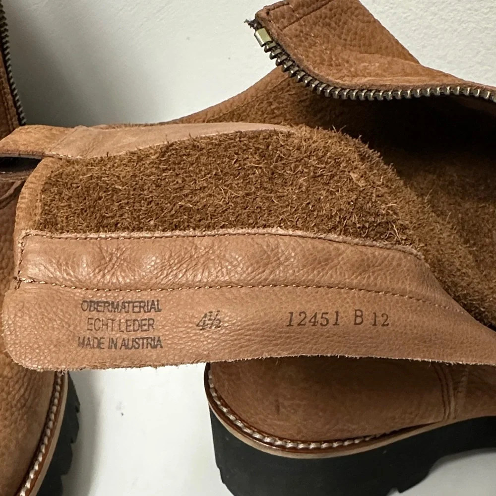 PAUL GREEN NEWBURRY SUEDE WEDGE BOOTS, VERY COMFORTABLE. U.S WOMEN SIZE : 7 - Picture 10 of 11